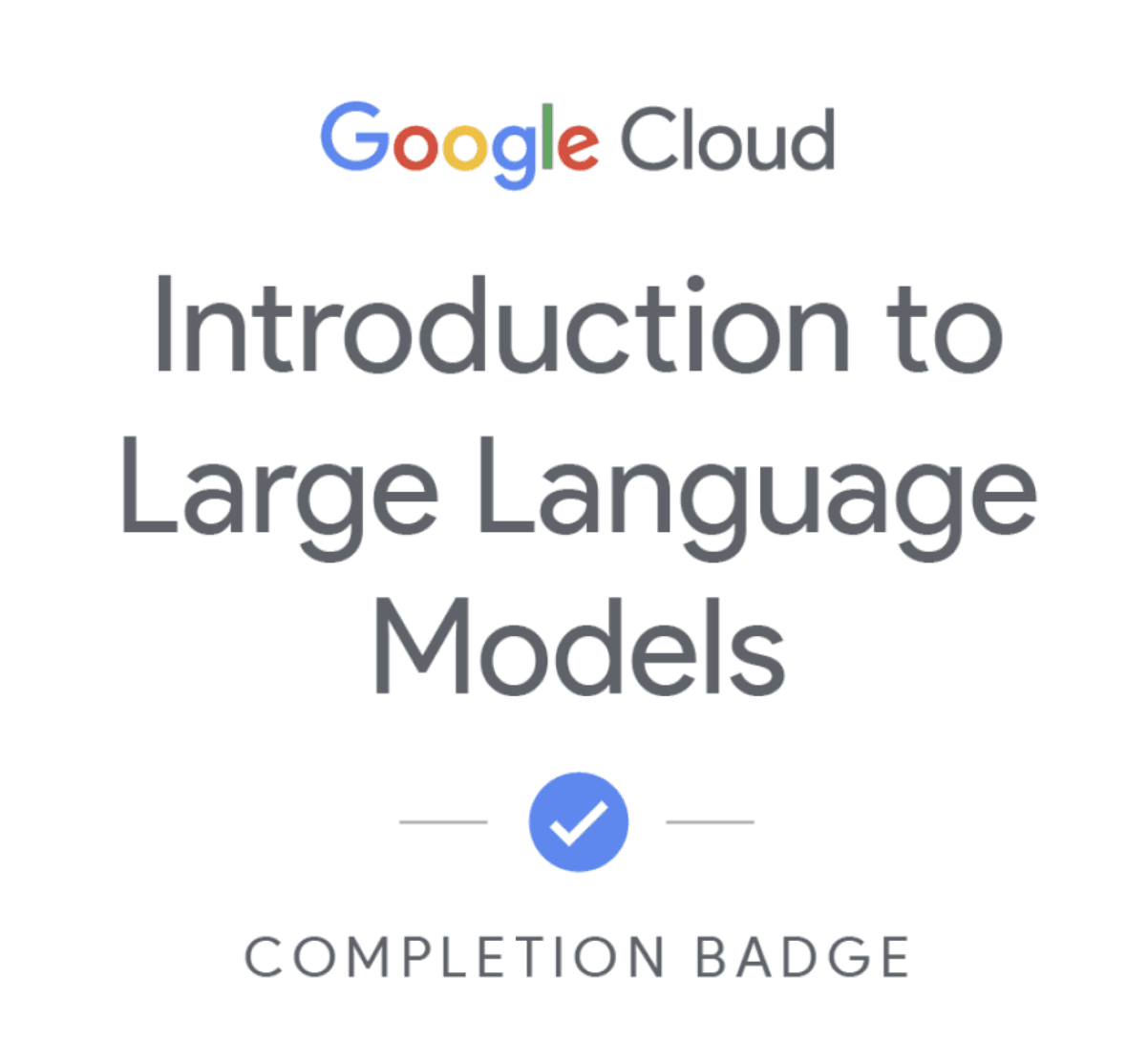 Introduction to Large Language Models