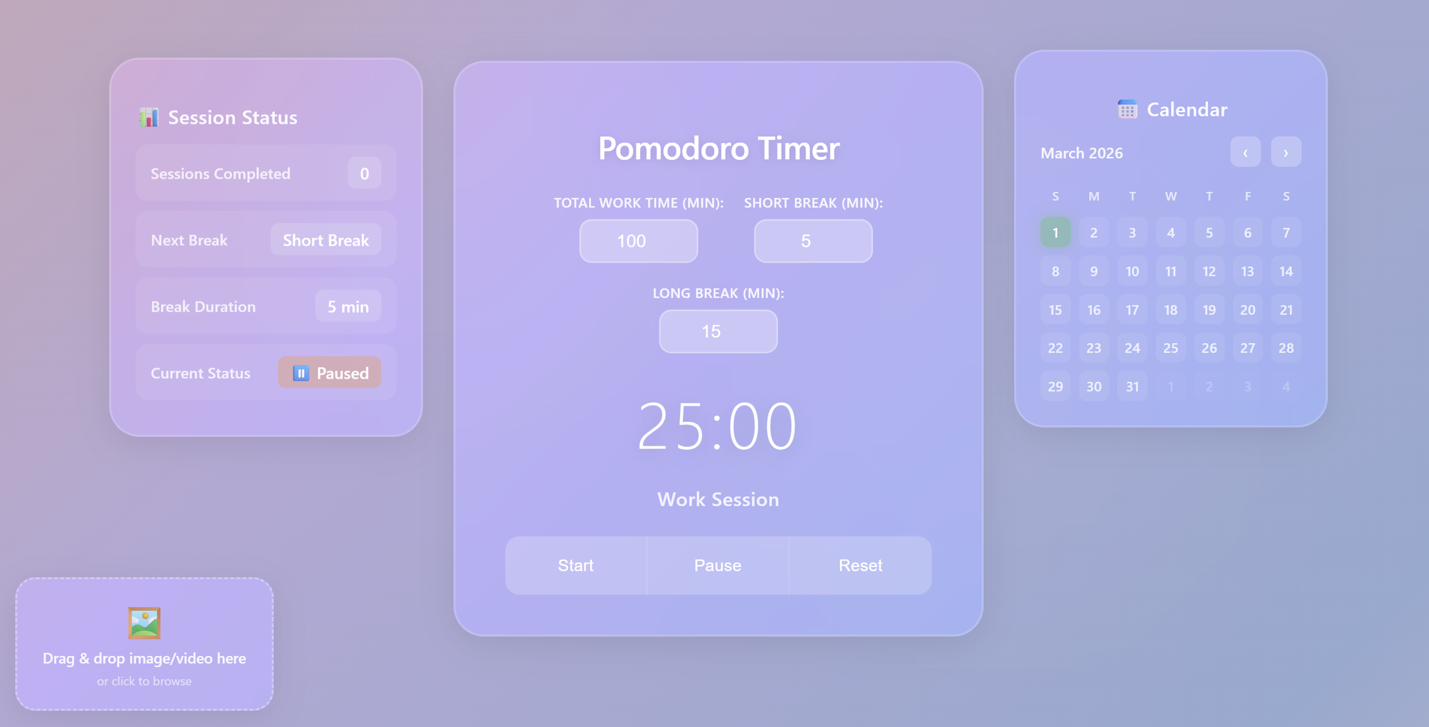 FocusX - Pomodoro Timer