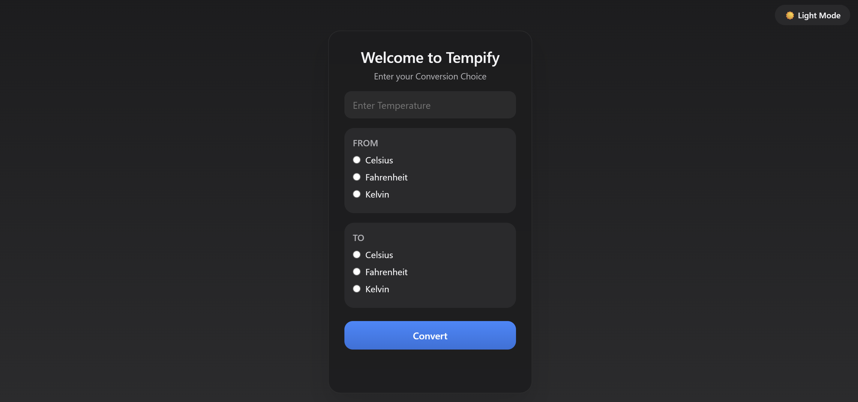 Tempify